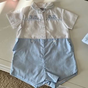 NWOT monkey baby bubble romper